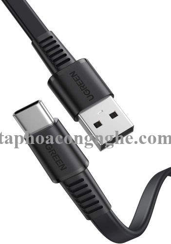 Ugreen 10971 0.5M màu đen usb type c 2.0 cáp sạc và truyền dữ liệu từ máy tính ra điện thoại US332 30010971